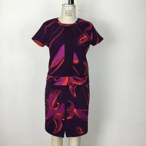 Worthington Women’s Top Skirt 2 Pc Size M Purple /Red Vintage Stretch Comfy thumbnail 7