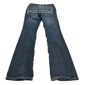 Ariat Arrow Fit Mid Rise Shayla Boot Cut Jean size 28R thumbnail 3