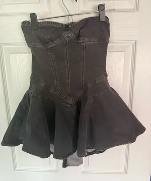 Windsor Denim Strapless Romper  thumbnail 1