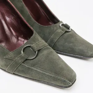 Vintage 60s Verani Suede High Heel Pumps thumbnail 5