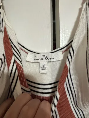 Rue 21 Striped Jumpsuit thumbnail 2