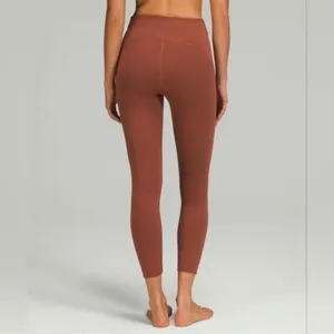 Lululemon InStill‎ Tight Size 10 Ancient Copper SmoothCover Pilates Sporty Yoga thumbnail 3