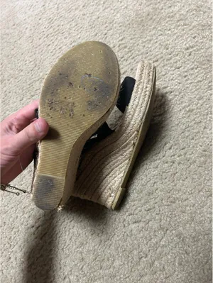 C913 Sandals size 8 shoes wedges USED IMOERFECT PERFECT PROJECT SHOES thumbnail 4
