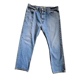 Levi's 505 Vintage Regular Fit Light Wash Denim‎ Jeans Women's W38 L30 thumbnail 2