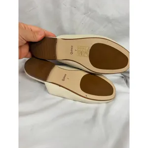 Quince $150 Women's Italian Leather Horsebit Loafer Mule in Bone Sz 7 thumbnail 8