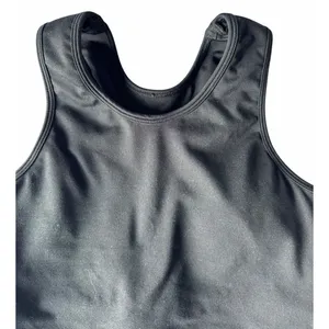 Bombshell Sportswear Strappy Back Crop Tank Top Black Women's Size Medium thumbnail 4