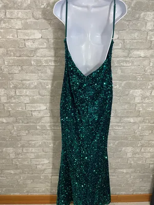 Baltic Born Valdez Sequin Maxi Dress in Topaz thumbnail 7