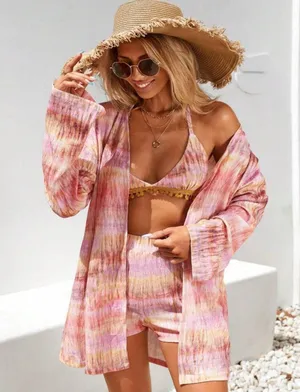 Shein 3-Piece Cover-up Set Boho thumbnail 5