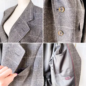 Evan Picone VINTAGE Wool Oversized Blazer thumbnail 5