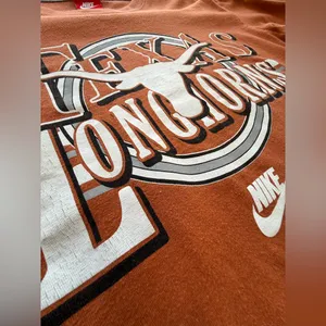 Nike Orange Texas Longhorns Short Sleeve Tee thumbnail 3