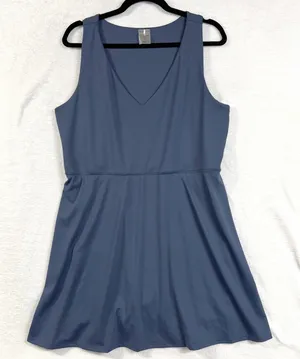 CALIA XXL Slate Blue Mini Dress Shorts Activewear Sporty Summer Tennis Outdoor thumbnail 1
