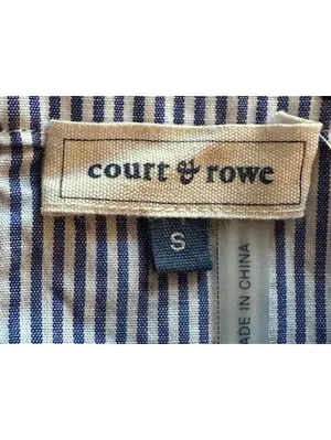Court & Rowe Striped and Polka Dot Short Sleeve Blouse thumbnail 5