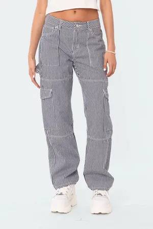 Edikted Striped Pants thumbnail 2