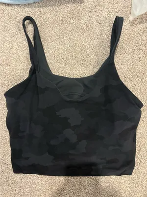 Lululemon Align Tank Black Camo 10 thumbnail 1