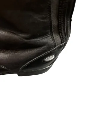 Ariat Heritage wms black leather Knee equestrian riding boots sz 5 SKU 10-797 thumbnail 5