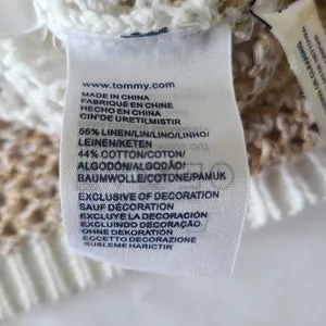 Tommy Hilfiger Knit‎ Crochet Striped Top Size XS thumbnail 6