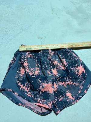 Nike Women’s Athletic Shorts in Coral Camouflage small thumbnail 3