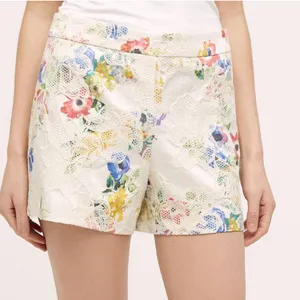 Anthropologie Shorts Catalonia Elevenes 12 Floral all over detail pockets thumbnail 9
