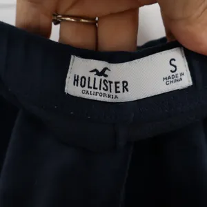 Hollister Navy Blue Velour Dolphin Shorts Small Elastic Waist Lounge Athletic thumbnail 2