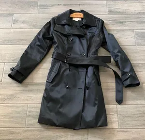 Michael by Michael Kors black knee length jacket thumbnail 1