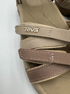 Teva Women’s Size 8 Sport Sandals 4266 Tan Brown Strappy Walking Hiking Shoes thumbnail 3