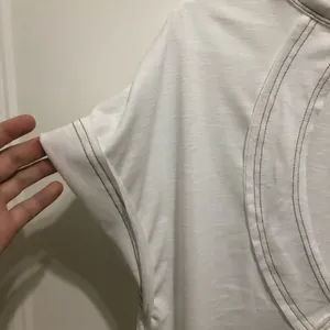 SHEIN white open back tshirt thumbnail 4