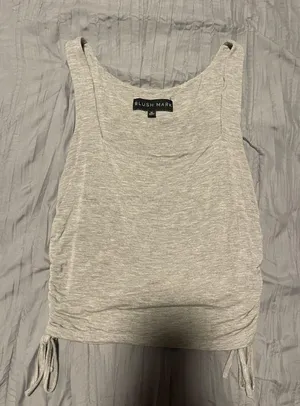Grey Tank Top Gray Size M thumbnail 1