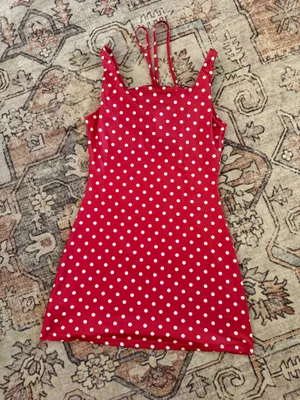 Amazon polka dot dress thumbnail 3
