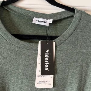 Green Long Sleeve Women's Top thumbnail 2