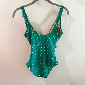 Summersalt The Ruffle Wrap One-Piece in Seaglass Dot Size‎ 4 thumbnail 5