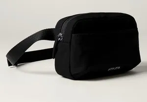 New Athleta All About Crossbody Belt Bag Black thumbnail 1