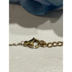 Gold Beaded Bracelet‎ Delicate Chain Bracelet Adjustable Extender Jewelry thumbnail 5