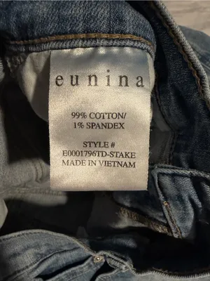eunina ryder baggy Wide-Leg High-Rise Jeans - Light Blue thumbnail 7