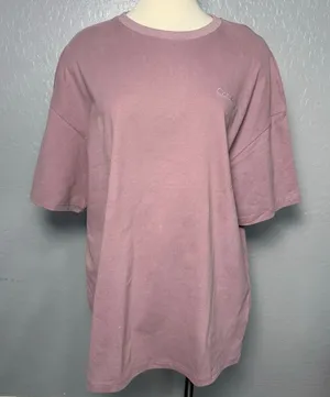 Comfrt Essential Oversized Tee, Mauve, M thumbnail 1