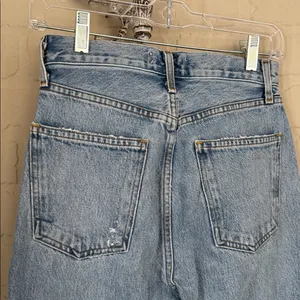 AGOLDE jeans 90’s pinch waist organic cotton distressed button fly thumbnail 6
