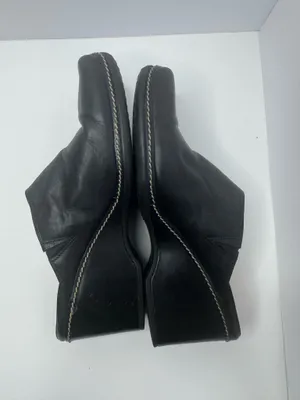 Rockport Black Leather Mules Size 7.5 thumbnail 5