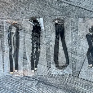 NWT Bundle‎ of Four Chokers Black thumbnail 2