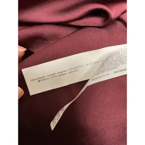 Zara Womens Midi Skirt Burgundy Satin Slip Bias Cut Small thumbnail 4