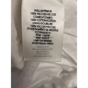 Alice + Olivia Danna Tie-Strap Short Dress Crochet Embroidered White Size Large thumbnail 10
