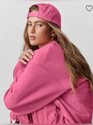 ALO Yoga NWP Off Duty Cap Paradise Pink Embroidered Logo Cap thumbnail 2