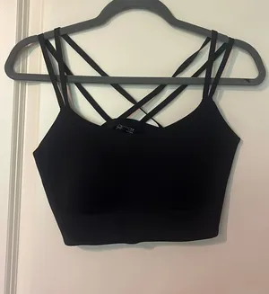 Aerie Black Bra  thumbnail 1