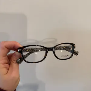 Coach Black Patterned Eyeglasses thumbnail 2