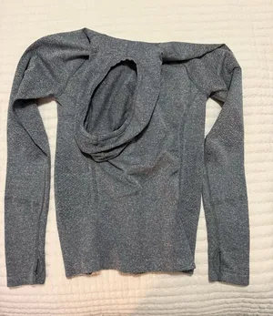 Athleta Long Sleeve Top with hood thumbnail 1