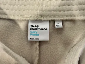 Aritzia TNA Cream Athletic Lounge Shorts thumbnail 2