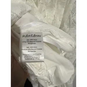 New For Love‎ and Lemons White Lace Lorena Maxi Dress Size Medium NWT Festival thumbnail 9