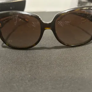 Ralph Lauren Brown Tortoiseshell Sunglasses Oversized Frame thumbnail 8