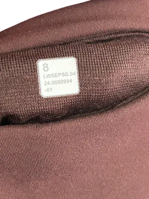 Lululemon Wunder Train High-Rise Tight with Pockets 25" Espresso Size 8 NWT thumbnail 12