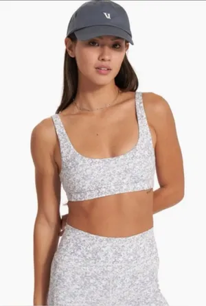 Vuori Light Mini Camo Print Sports Bra & Biker Shorts set size S thumbnail 1
