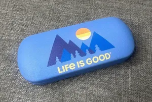 Life Is Good Blue Eyeglasses Sunglasses Hard Shell Travel Case Spread Good Vibes thumbnail 1