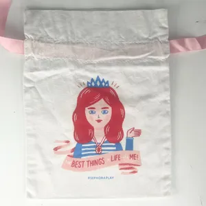 Sephora Best Things in Life Drawstring Cloth MakeUp Delicates Travel Bag New thumbnail 1
